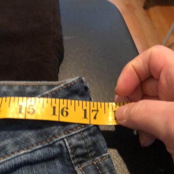 Calvin Klein Jeans  size 12 blue jeans classic lean bootcut straight lboot leg - Picture 10 of 15